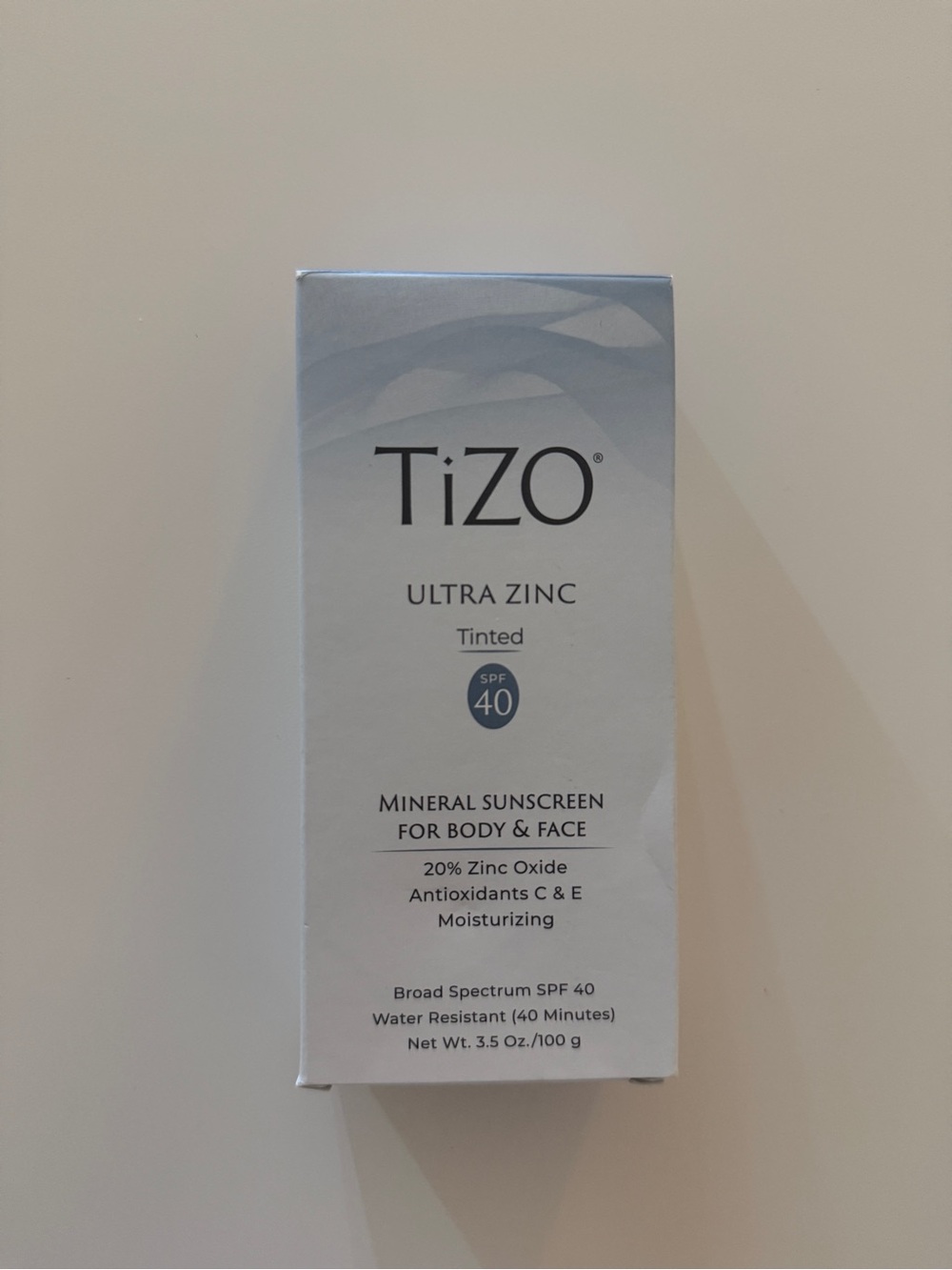 TiZo Ultra Zinc Tinted Mineral Sunscreen SPF 40